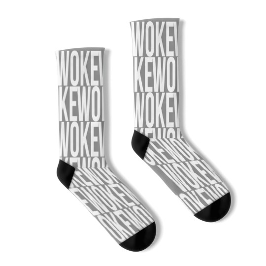 Discover Woke, Black Lives Matter, No Justice Socks