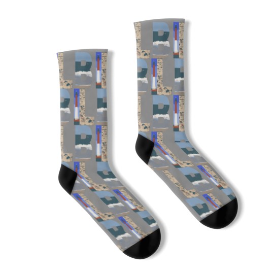 Discover Lbi Long Beach Island Nj Photo Beach Ocean Lightho Socks