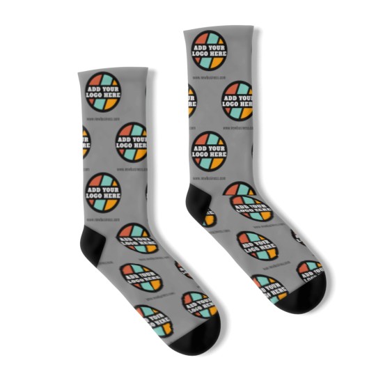 Discover Add Your Business Logo Website Company Employee Polo Socks