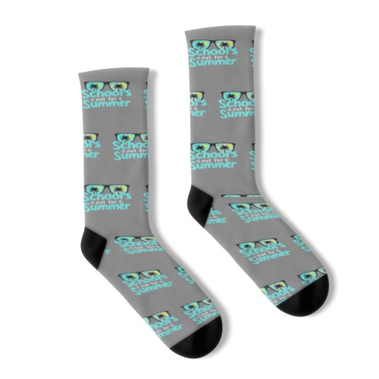 Discover Schools Out For Summer Last Day Of School Socks