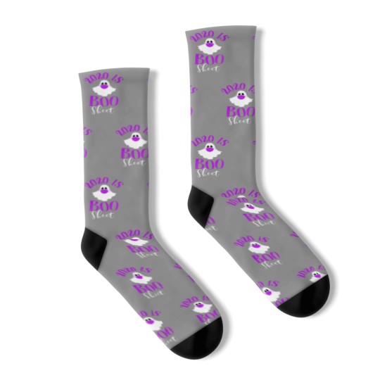 Discover Halloween Humor 2020 Is Boo Sheet Funny Face Mask Socks