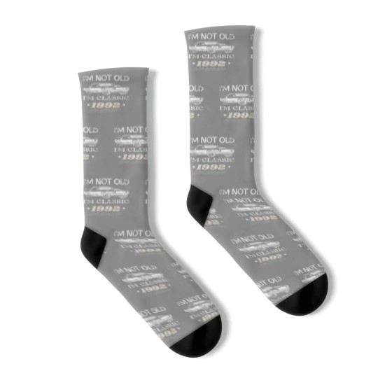 Discover Mens 30Th Birthday I'm Not Old I'm Classic, Funny Socks