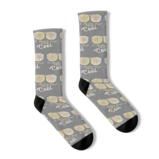 Discover it should be illegal to be this cool plus size Socks