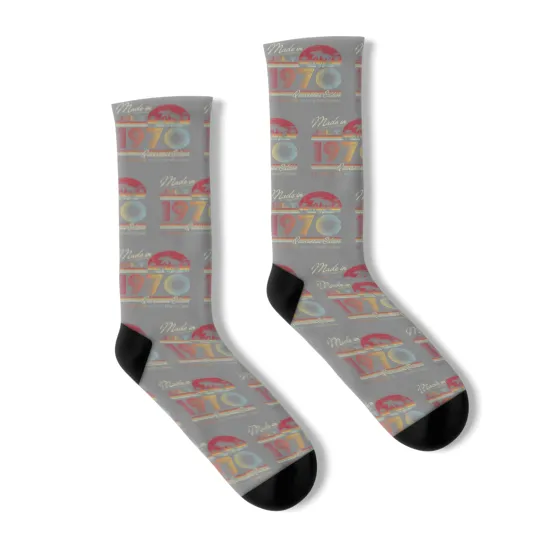 Discover Born July 1970 51St Quarantine Bithday Made In 197 Socks