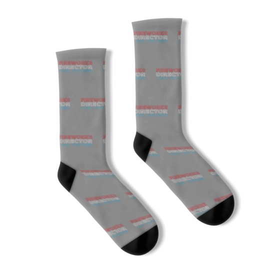 Discover Fireworks Director If I Run You Run 4Th July Socks