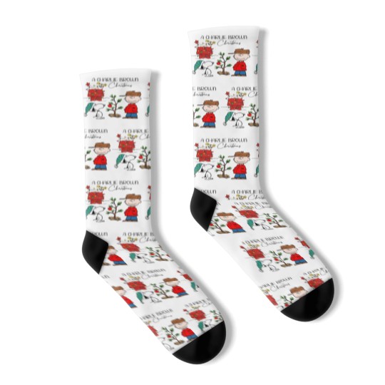 Discover Charlie Brown And Snoopy Christmas Socks, Snoopy Christmas Socks
