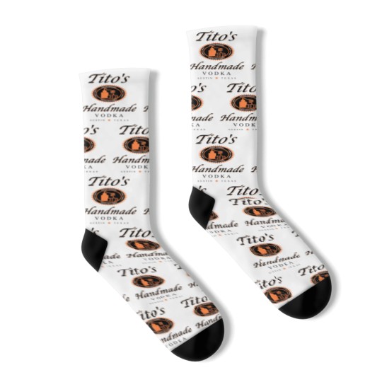 Discover Tito's Handmade Vodka Socks - Cozy Gift for Tito's Enthusiasts