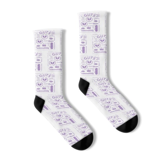 Discover Olivia Rodrigo Guts Graphic Fan Socks, Music Album Socks