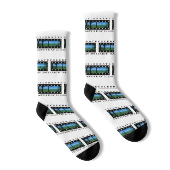 Discover Earth Day 2013 Socks