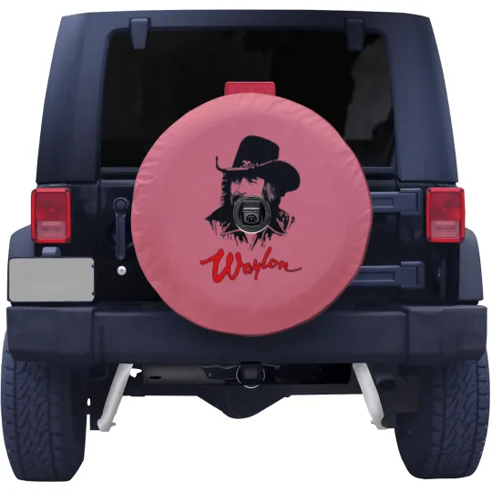 Discover Waylon Jennings Outlaw Movement In Country Music Unisex Spare Tire Covers, The Waylors the house band Spare Tire Covers