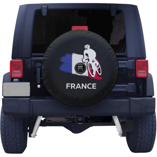 Discover France cycling Classic.png Spare Tire Covers