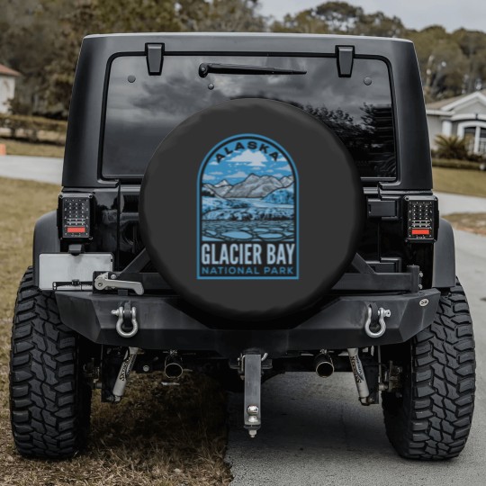 Discover Glacier Bay National Park Spare Tire Covers