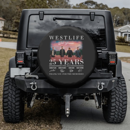 Discover Westlife Spare Tire Covers, Westlife Anniversary Spare Tire Covers, Westlife Music Spare Tire Covers Spare Tire Covers, Westlifes Signature
