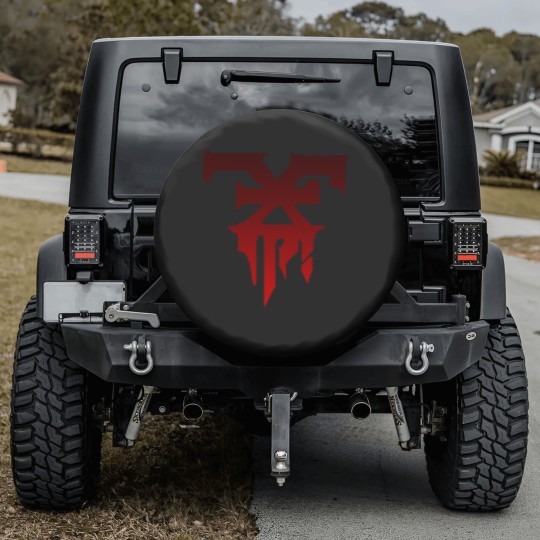 Discover Khorne symbol Spare Tire Covers