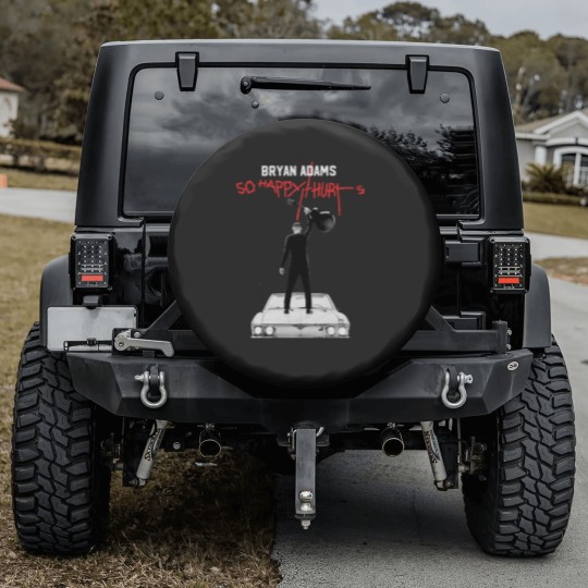 Discover Color Bryan Adams Tour 2023 Spare Tire Covers, So Happy Hurts Tour, Vintage Bryan Adams Spare Tire Covers