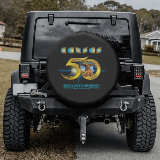 Discover Kansas Band 50th Anniversary Spare Tire Covers
