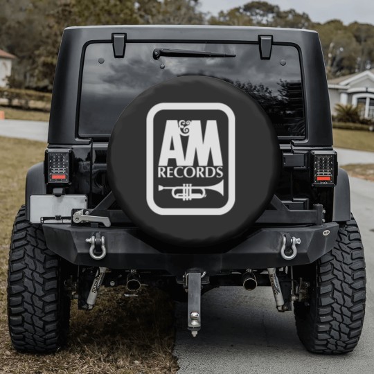 Discover A&M Records Spare Tire Covers - Defunct Record Company Logo