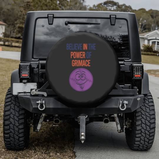 Discover Grimace Mets Spare Tire Covers up to 5xl | NY Mets Humorous Gift, New York Baseball Winning Streak Fan Lucky Charm McD's Grimace, Orange and blue, Truth