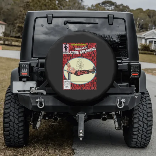 Discover Rare Eddie Guerrero Spare Tire Covers Cotton Unisex S-5XL Spare Tire Covers