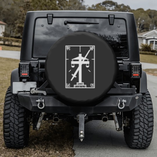 Discover Terry Davis Temple Os Retro Logo Spare Tire Covers