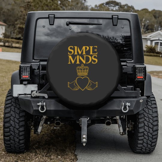 Discover Simple Minds Logo Spare Tire Covers
