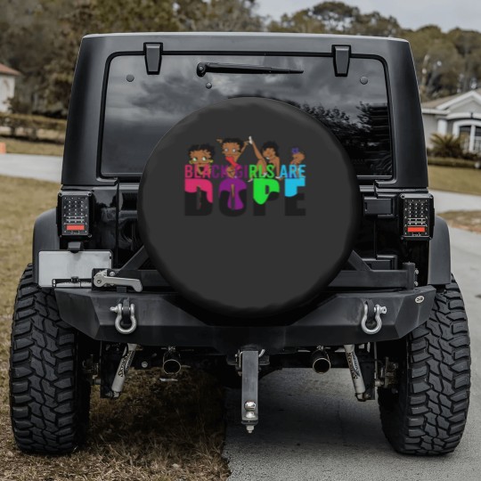 Discover Betty Boop Black Girls Are Dope Vintage Spare Tire Covers, Animation Spare Tire Covers, Betty Boop Spare Tire Covers