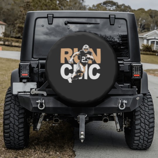 Discover San Francisco Christian McCaffrey "RUN CMC" Spare Tire Covers