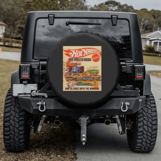 Discover Hot Wheels Vintage Wide World of Racing Spare Tire Covers