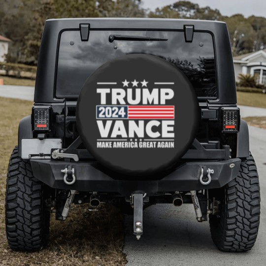Discover Trump Vance 2024 Merchandise - Trump Vance - Spare Tire Covers