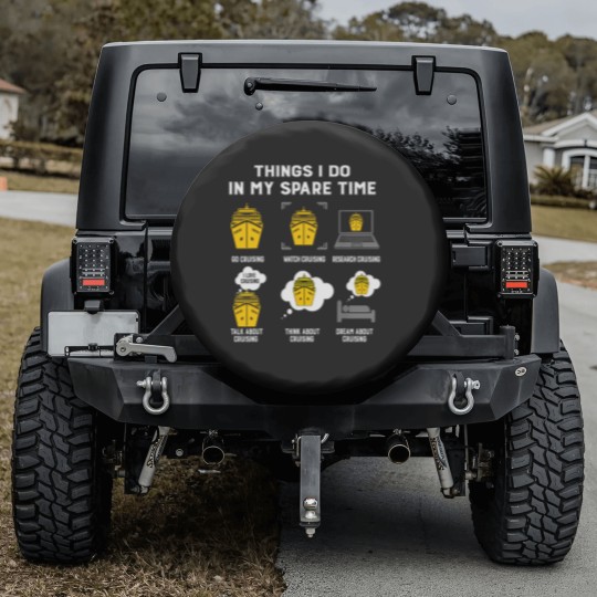 Discover Cruising Funny Cruising Spare Tire Covers