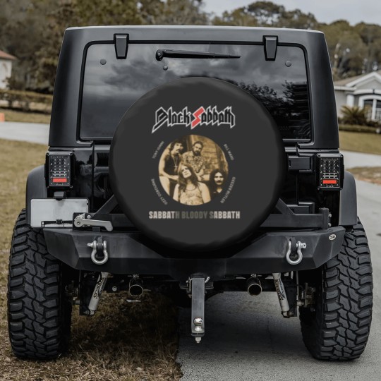 Discover Black Sabbath- Bloody Sabbath rock punk Spare Tire Covers