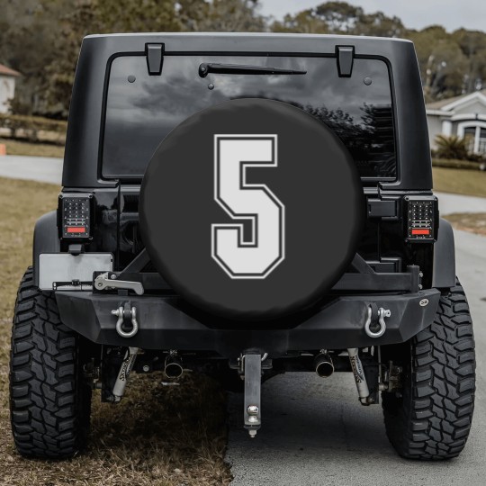 Discover Number 5 Spare Tire Covers