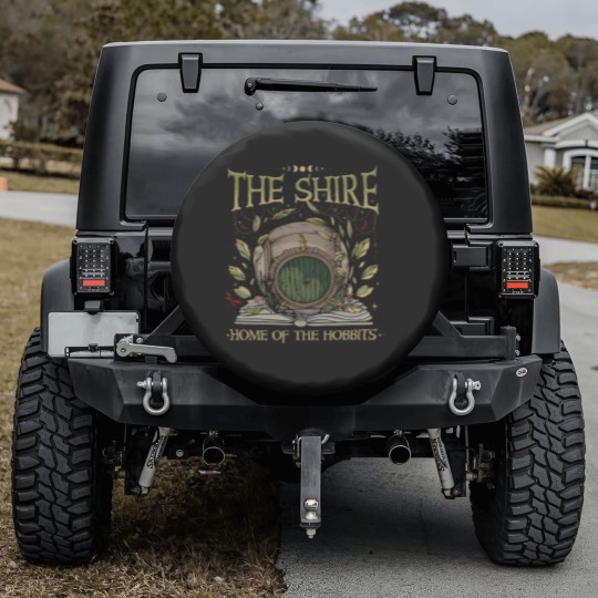 Discover The Shire  Spare Tire Covers, Gift For Hobbit Lovers, Tolkien Spare Tire Covers, The Fellowship Bookish Spare Tire Covers Hobbit Spare Tire Covers, Lord Of The Rings Spare Tire Covers