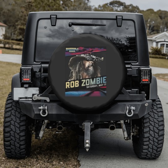 Discover Rob Zombie Boardwalk Rock At Ocean City MD On May 17-18-2025 Spare Tire Covers