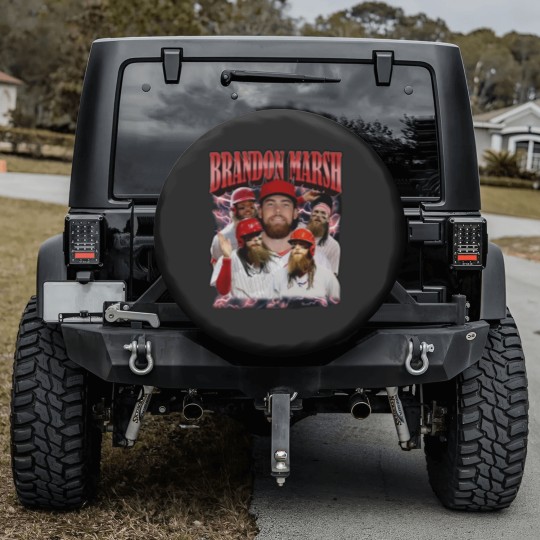 Discover Bran!don Marsh Spare Tire Covers, Brandon Baseball Player Marsh Spare Tire Covers