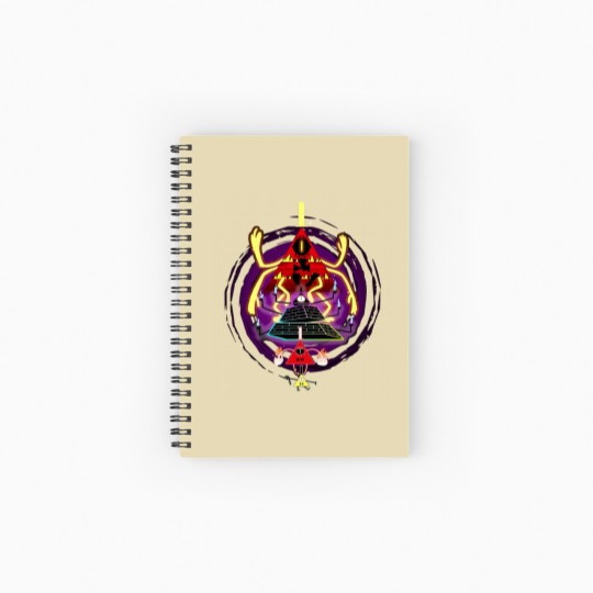 Discover Bill Cipher Gravity Falls Spiral Notebooks   Ruled Line