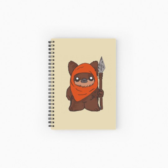Discover Ewok Wicket Spiral Notebooks   Ruled Line