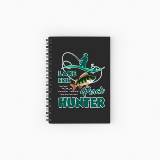 Discover Perch Fishing Spiral Notebooks   Ruled Line Spiral Notebooks   Ruled Line