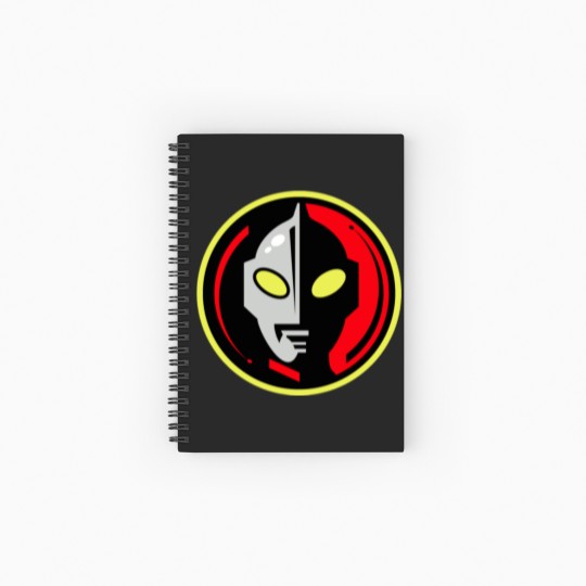 Discover Ultraman Logo Spiral Notebooks   Ruled Line