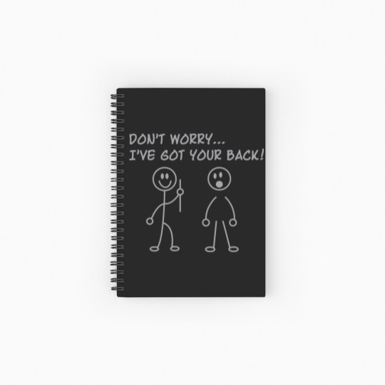 Discover I've Got Your Back Spiral Notebooks   Ruled Line