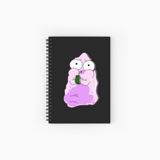 Discover The Pupa - solar opposites Spiral Notebooks   Ruled Line