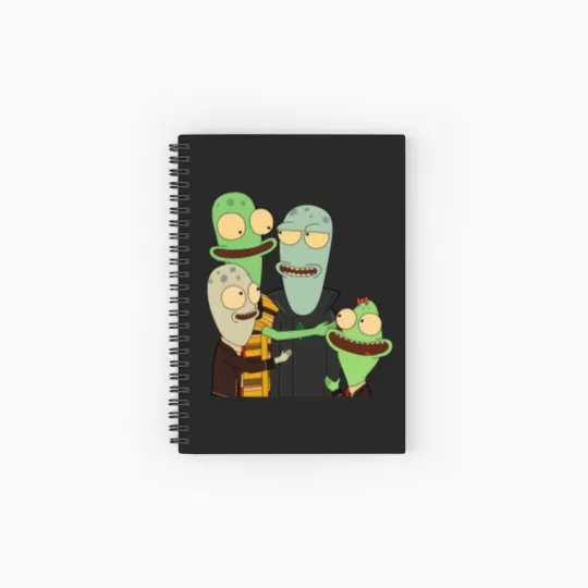 Discover solar opposites Family Spiral Notebooks   Ruled Line