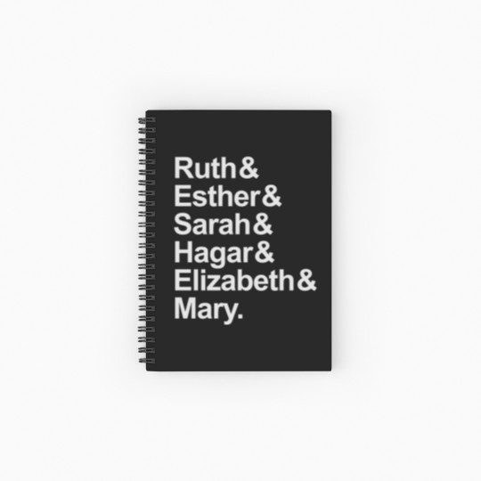 Discover Strong Women of the Bible Spiral Notebooks   Ruled Line