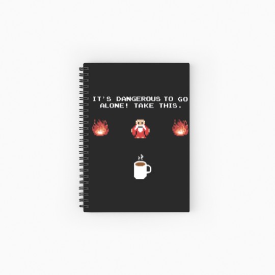 Discover Zelda Old Man Coffee Spiral Notebooks   Ruled Line