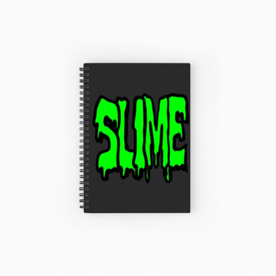 Discover Slime, nothing but pure disgusting slime Spiral Notebooks   Ruled Line