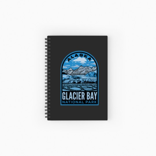 Discover Glacier Bay National Park Spiral Notebooks   Ruled Line