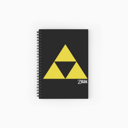 Discover Nintendo Legend Of Zelda Classic Iconic Triforce Spiral Notebooks   Ruled Line