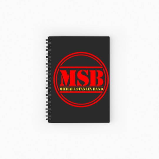 Discover michael stanley band Merch Spiral Notebooks   Ruled Line