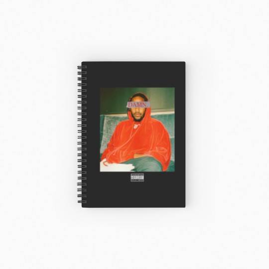 Discover Kendrick Lamar Vintage Graphic Spiral Notebooks   Ruled Line - DAMN. Vintage Graphic Spiral Notebooks   Ruled Line