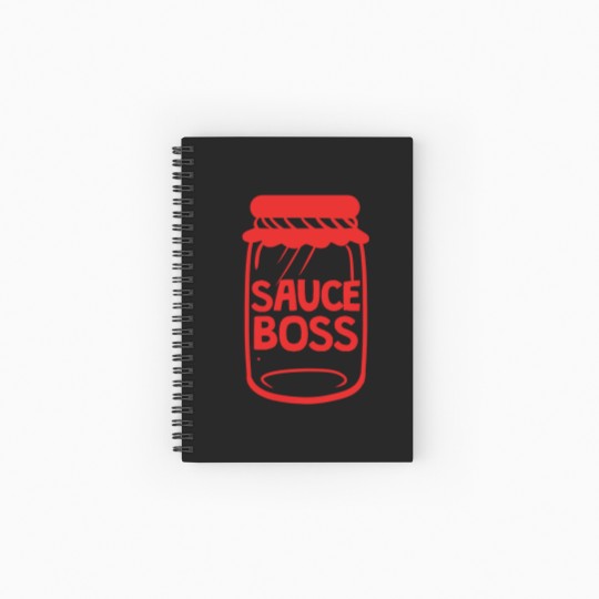 Discover Sauce Tomato Sauce Italian Canning Spiral Notebooks   Ruled Line